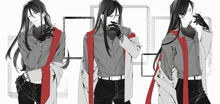 waver velvet and lord el-melloi ii (fate and 1 more) drawn by lalatia-meai