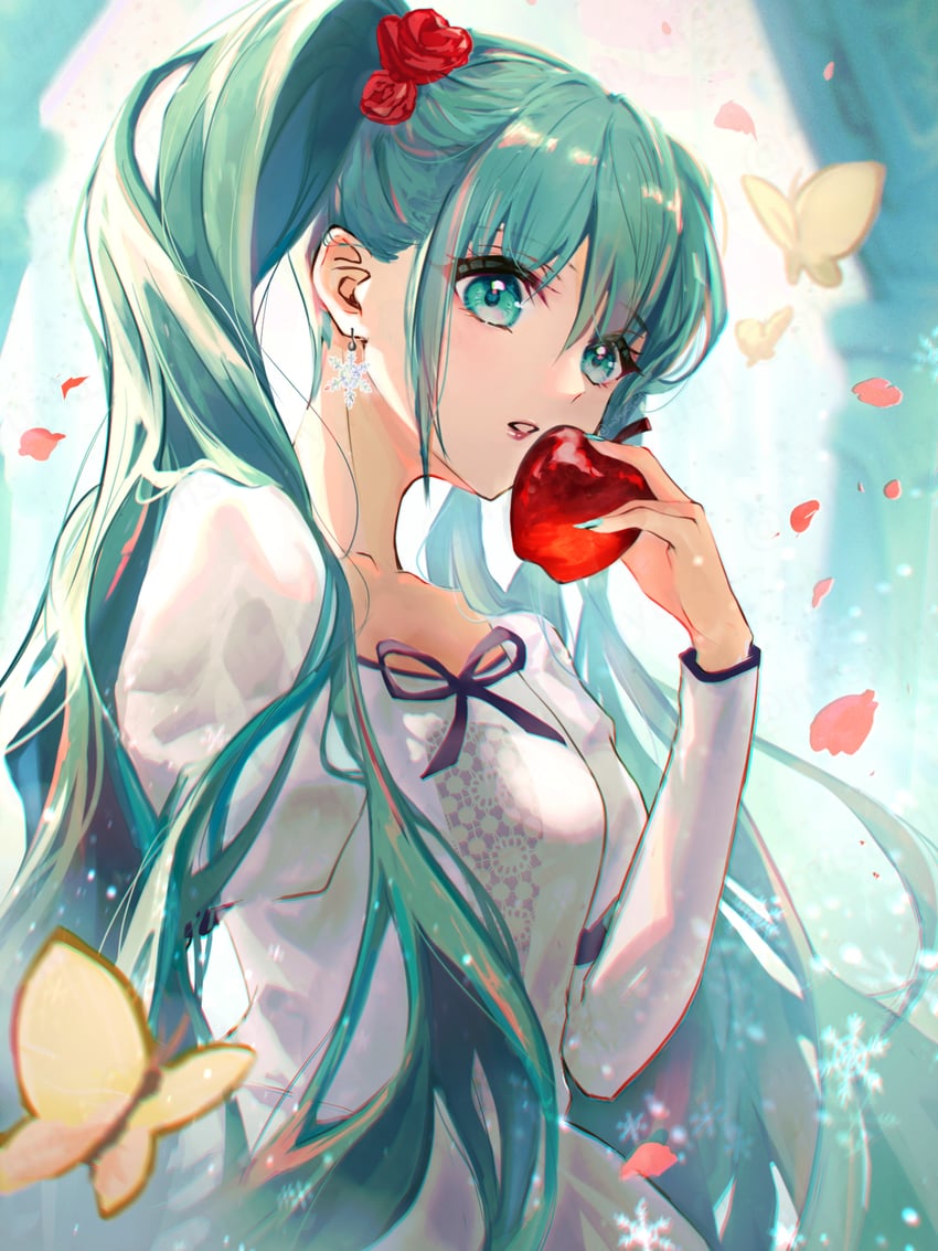 hatsune miku (vocaloid and 1 more) drawn by misumiyui41