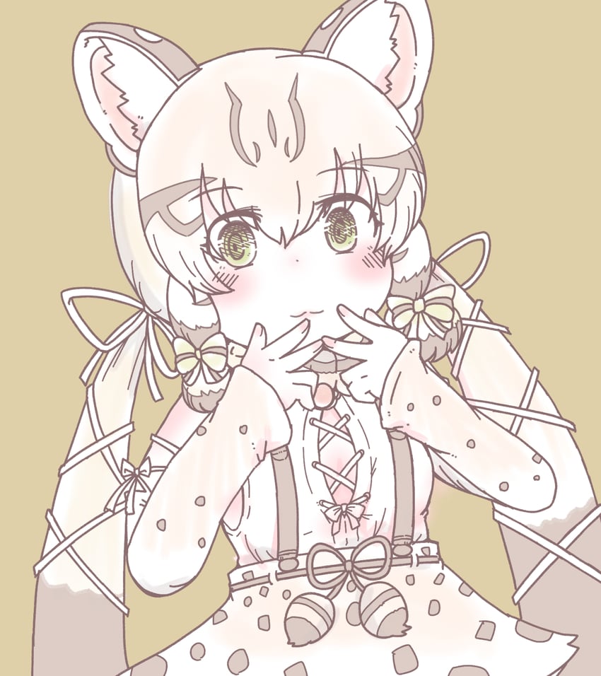 geoffroy's cat (kemono friends and 1 more) drawn by numazoko_namazu