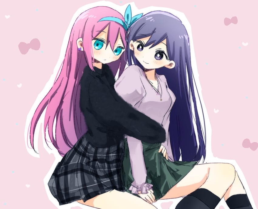 aubrey and mari (omori) drawn by migimiya_yoru