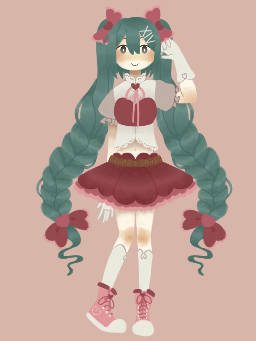 hatsune miku (vocaloid) drawn by astr0n0tes