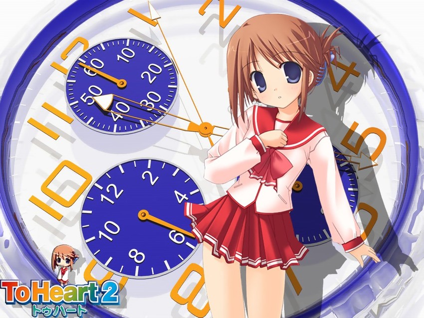 komaki manaka (to heart and 1 more) drawn by anonymous_(japanese)