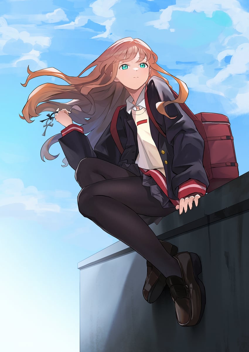 minami yume (gridman universe and 1 more) drawn by pingfan_de_mao