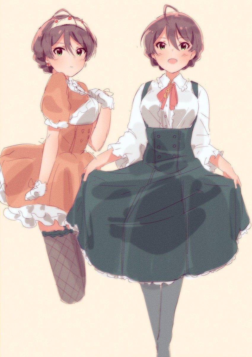 sakuramori kaori (idolmaster and 2 more) drawn by norada