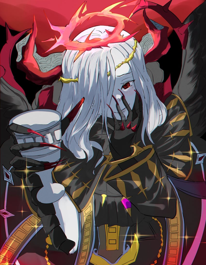 condemned darklord and forbidden droplet (yu-gi-oh!) drawn by uragawai