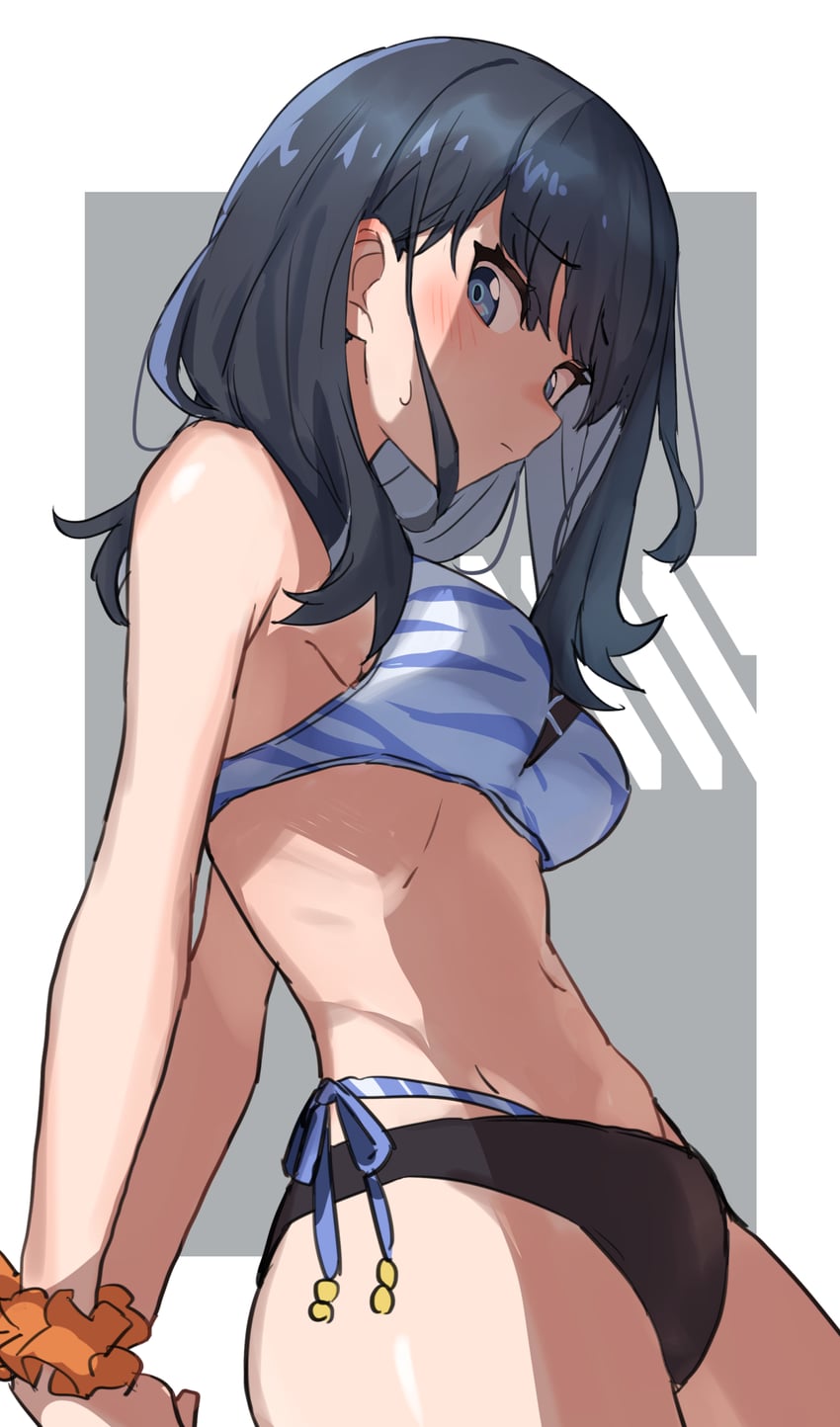 takarada rikka (gridman universe and 1 more) drawn by gazacy_(dai)