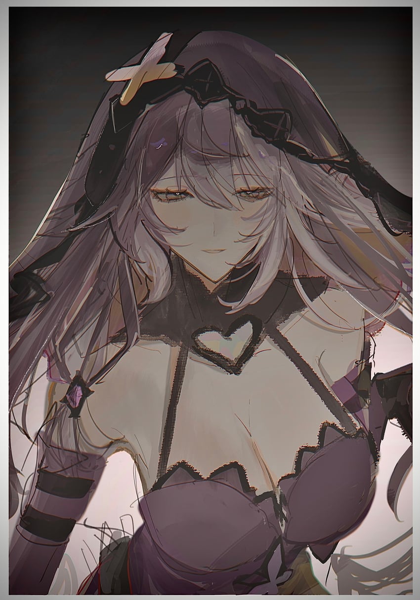 black swan (honkai and 1 more) drawn by 0x9p
