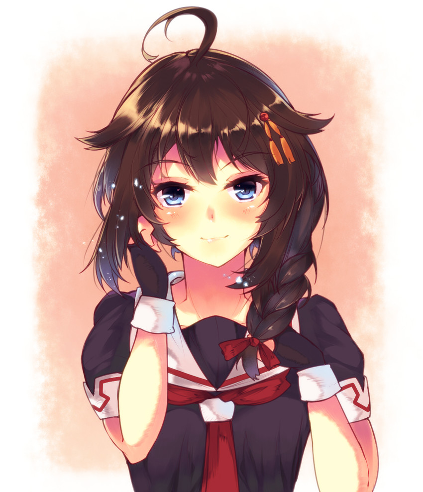 shigure and shigure kai ni (kantai collection) drawn by mizuyoukan_(mikususannda)