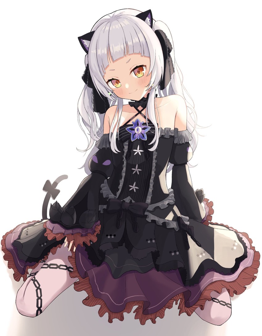murasaki shion (hololive) drawn by honome_sui