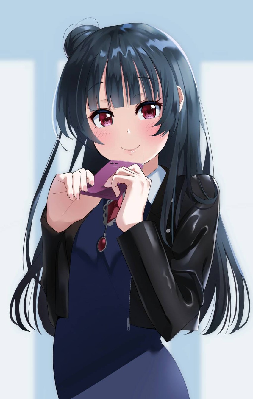 tsushima yoshiko (love live! and 1 more) drawn by igarashi_kyouhei