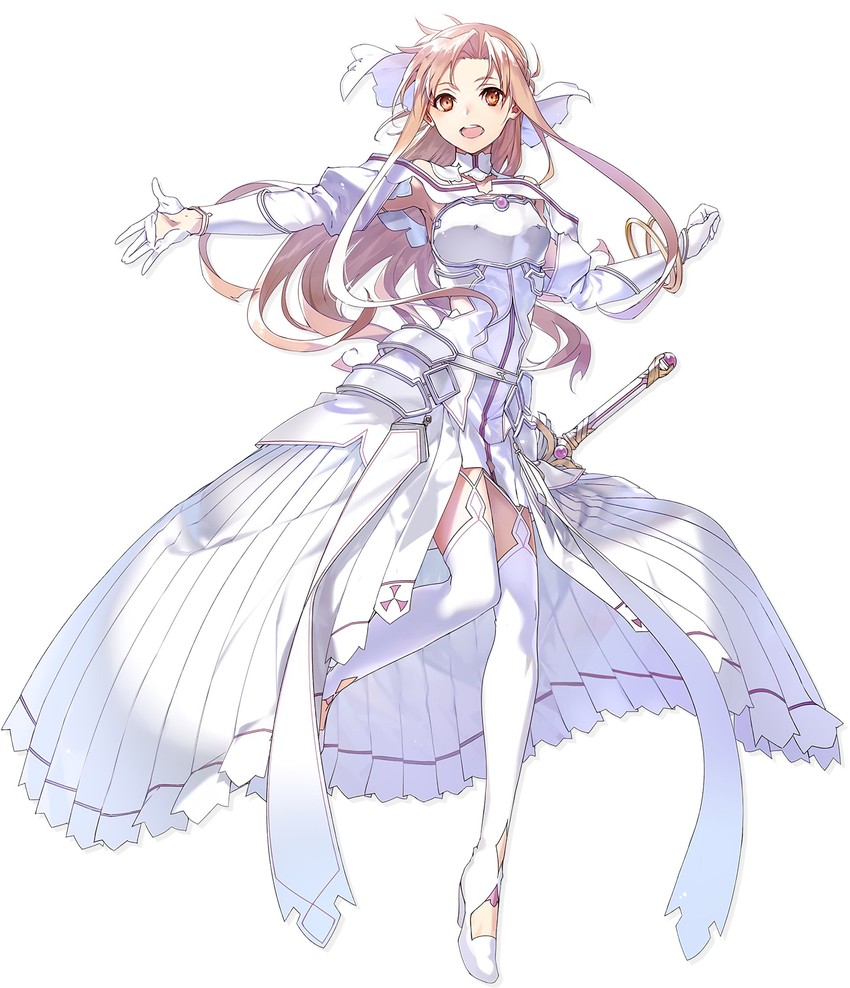 asuna (sword art online and 2 more) drawn by bunbun