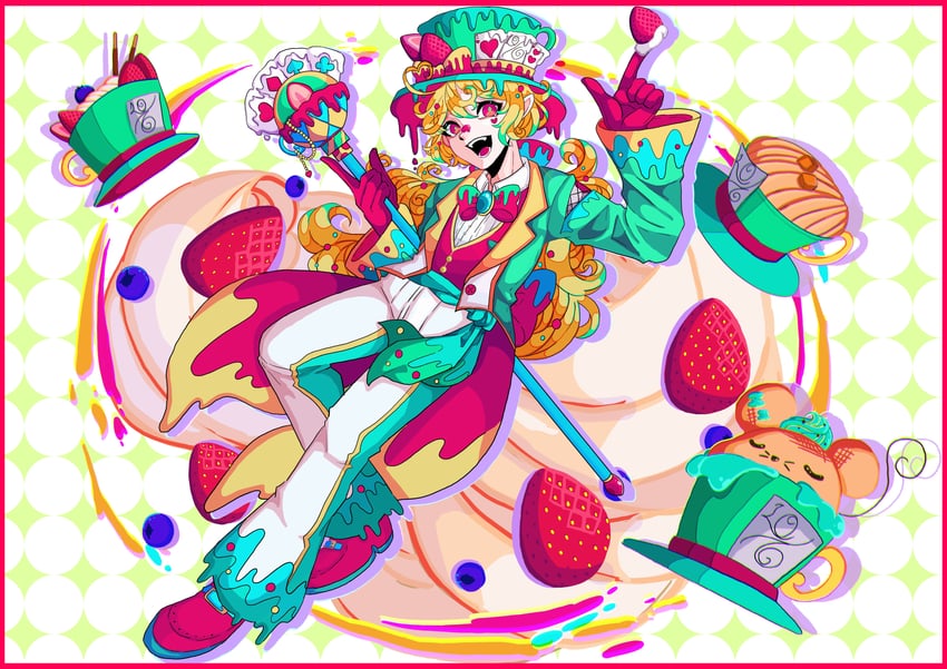 mad hatter (original and 1 more) drawn by otoha_(tyabasiaboo)