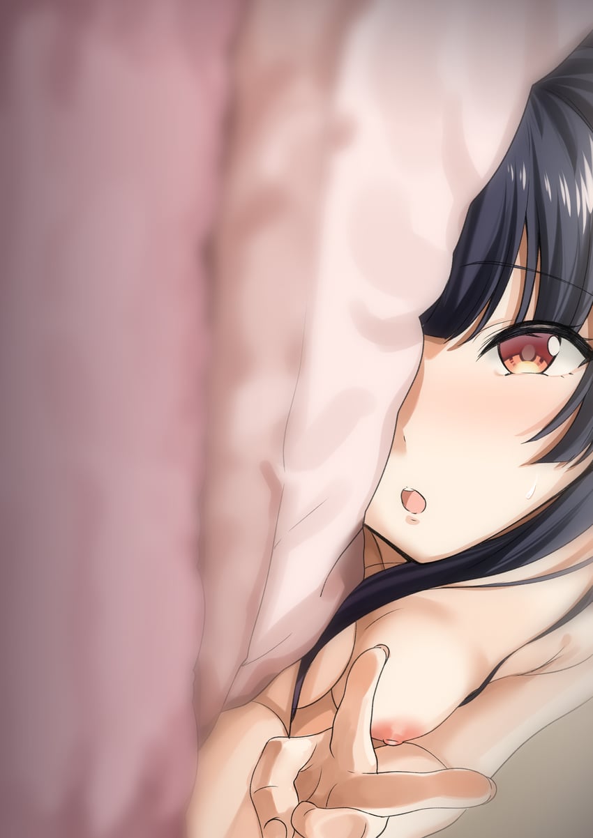 mayuzumi fuyuko (idolmaster and 1 more) drawn by beiske_(de_skb3)