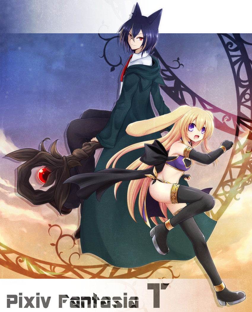 pixiv fantasia and 1 more drawn by neko_nadeshiko