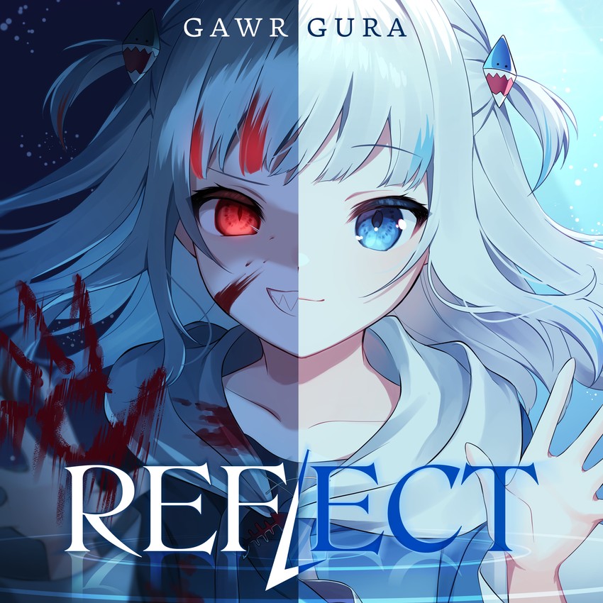 gawr gura (hololive and 2 more) drawn by mochizuki_mochi