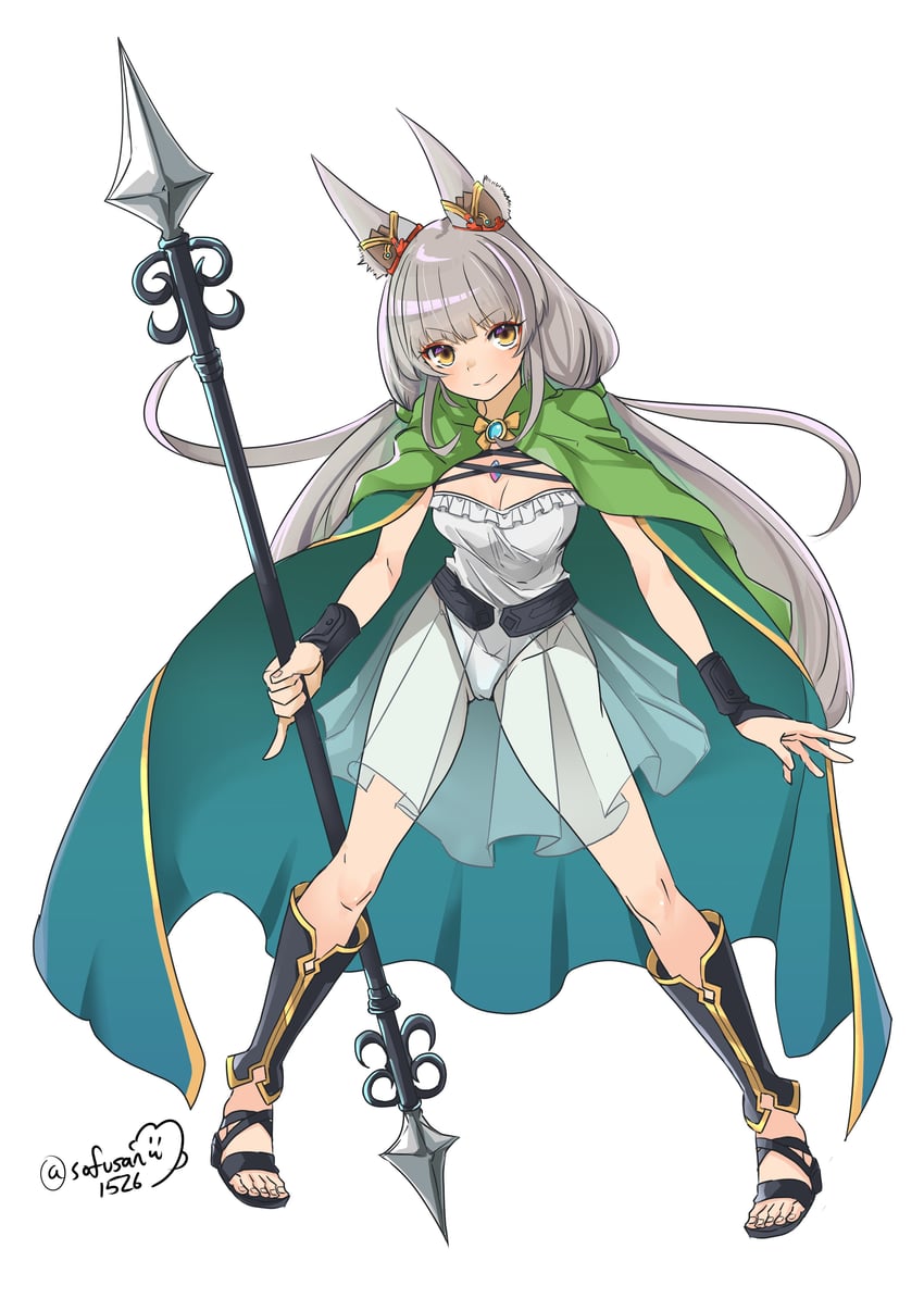 nia and eltolinde (xenoblade chronicles and 2 more) drawn by sofusan1526