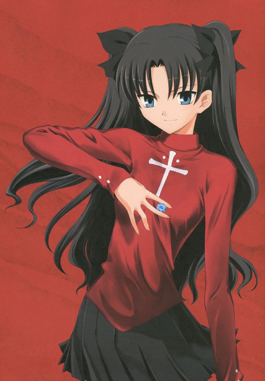tohsaka rin (fate and 1 more) drawn by shirotsumekusa