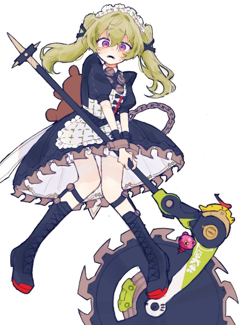 corin wickes (zenless zone zero) drawn by siiaka023