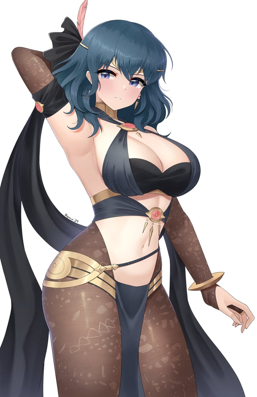 female byleth and dorothea arnault (fire emblem and 2 more) drawn by doiparuni
