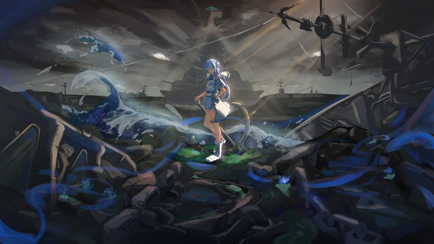 iona (aoki hagane no arpeggio) drawn by fashi_laizi_weilai