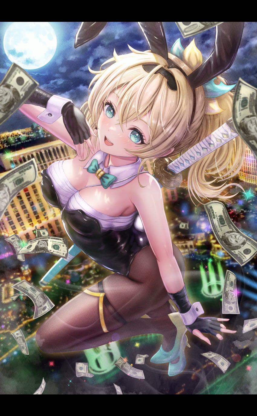 la+ darknesss and kazama iroha (hololive) drawn by wajuniorbox