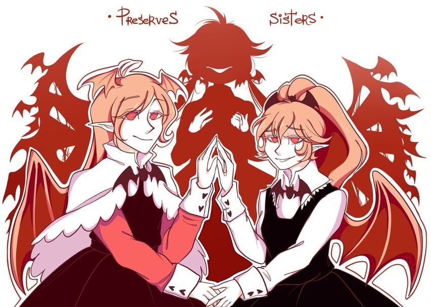 rawberry preserves, cranber, and raspbel preserves (funamusea and 1 more) drawn by bakawasemii