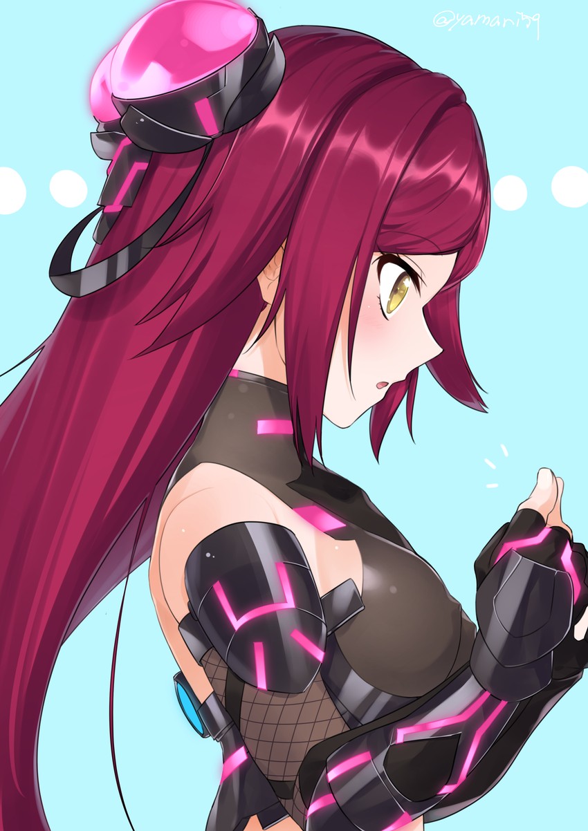 su jinlei (taimanin and 1 more) drawn by mari_(rodoney-kiara)