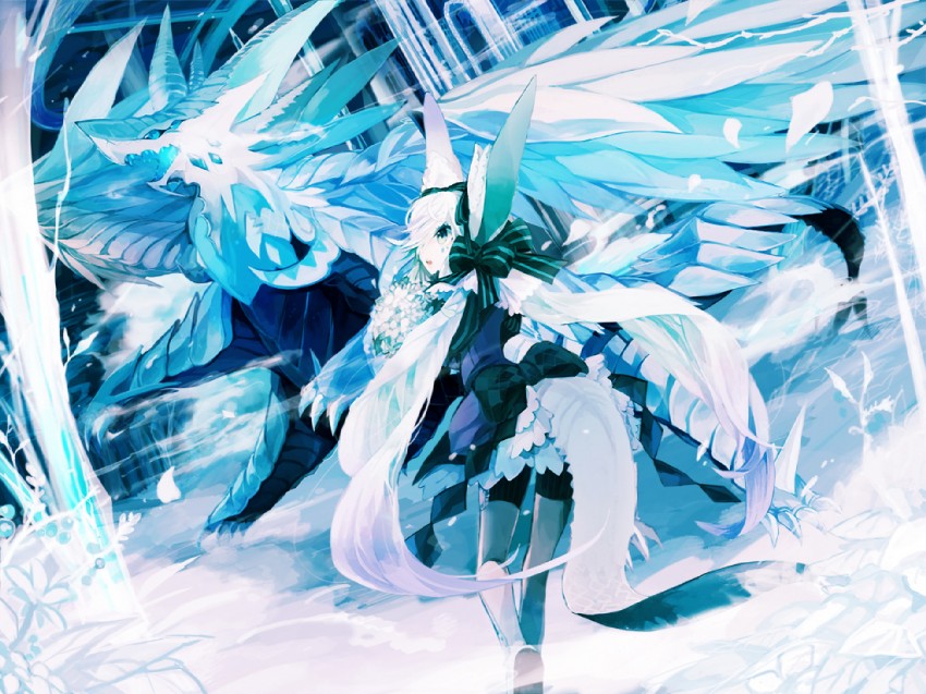 pixiv fantasia and 1 more drawn by hou_(ppo)