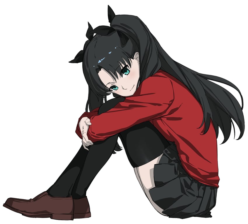 tohsaka rin (fate and 1 more) drawn by zou_(pixiv16822216)