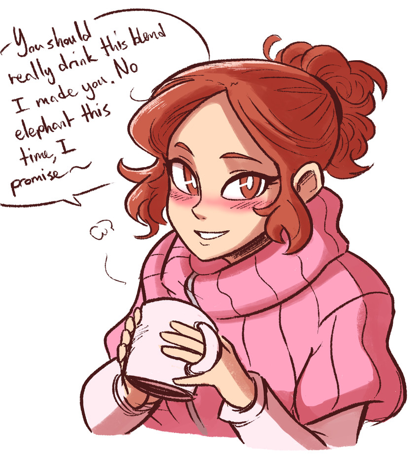 okumura haru (persona and 1 more) drawn by scruffyturtles