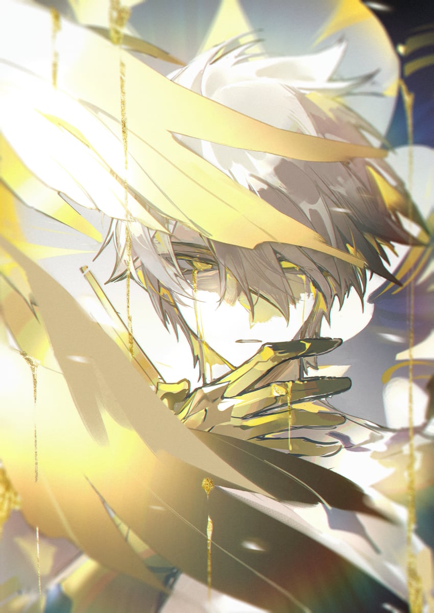 phainon (honkai and 1 more) drawn by iron_hailai