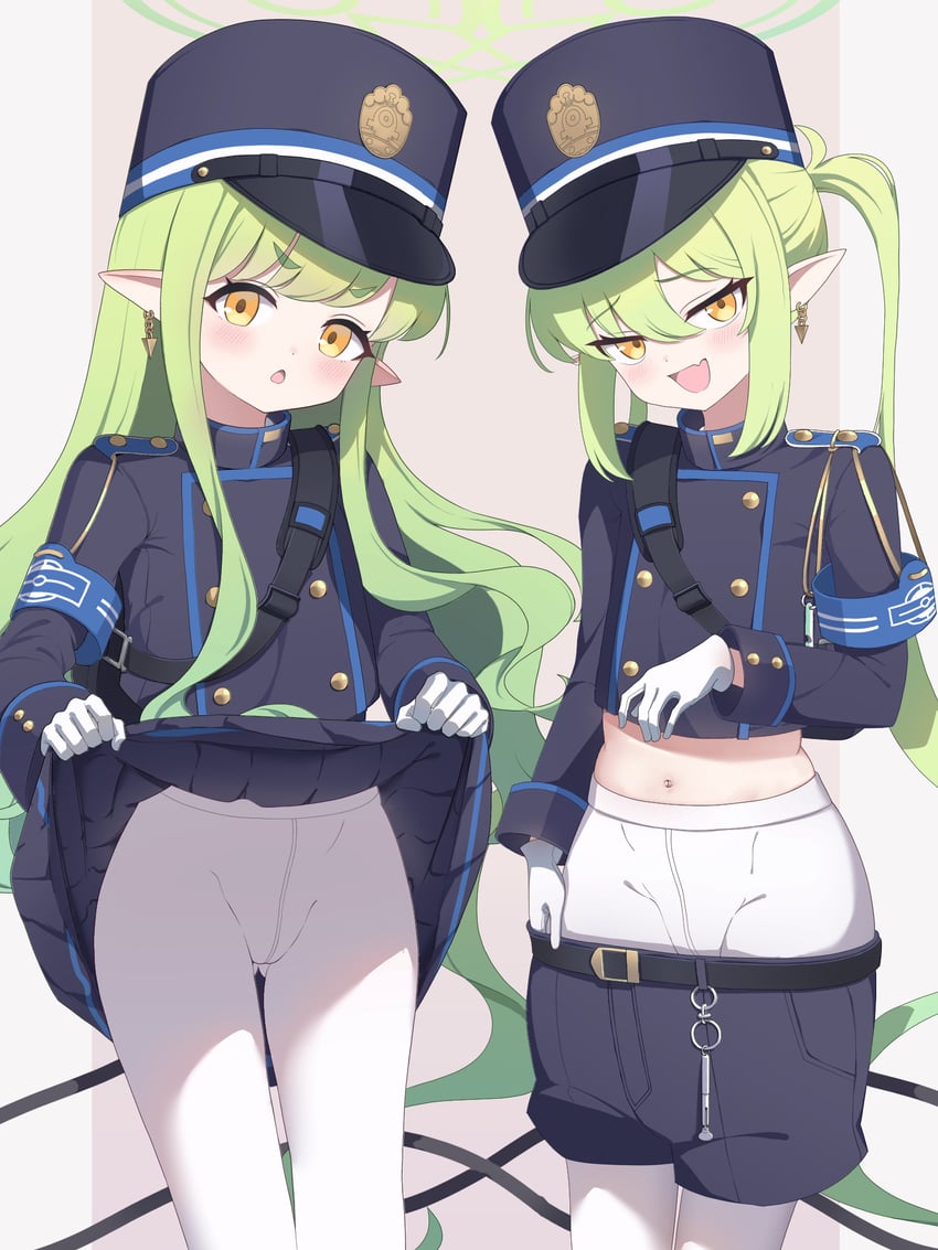 hikari and nozomi (blue archive) drawn by onpa_(onpa_sound)