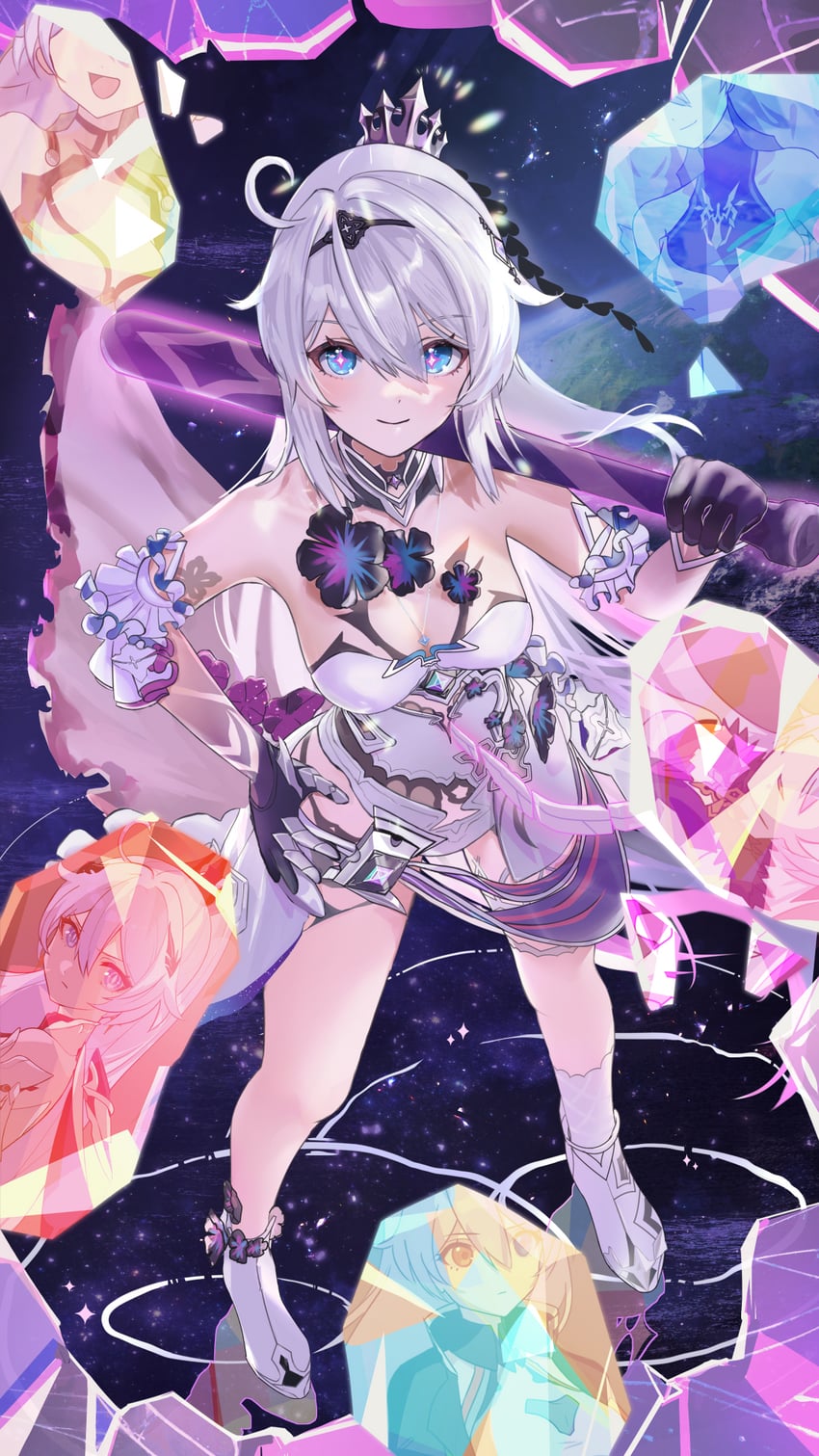 kiana kaslana (honkai and 1 more) drawn by arin_(1010_ssu)