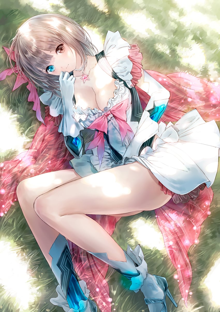 shirai hinako (blue reflection and 1 more) drawn by kishida_mel