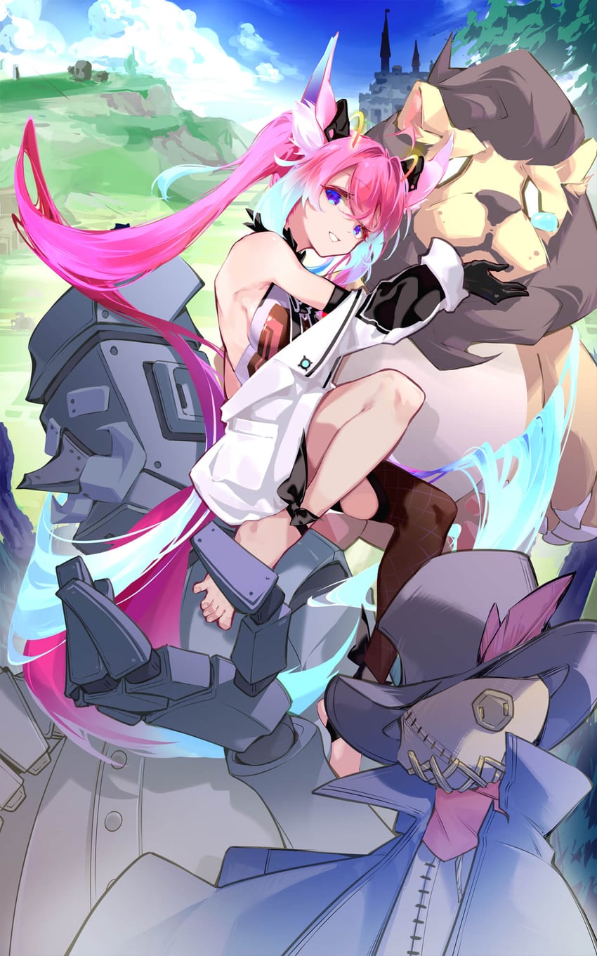 teletha, tin man, scarecrow, and cowardly lion (indie virtual youtuber)