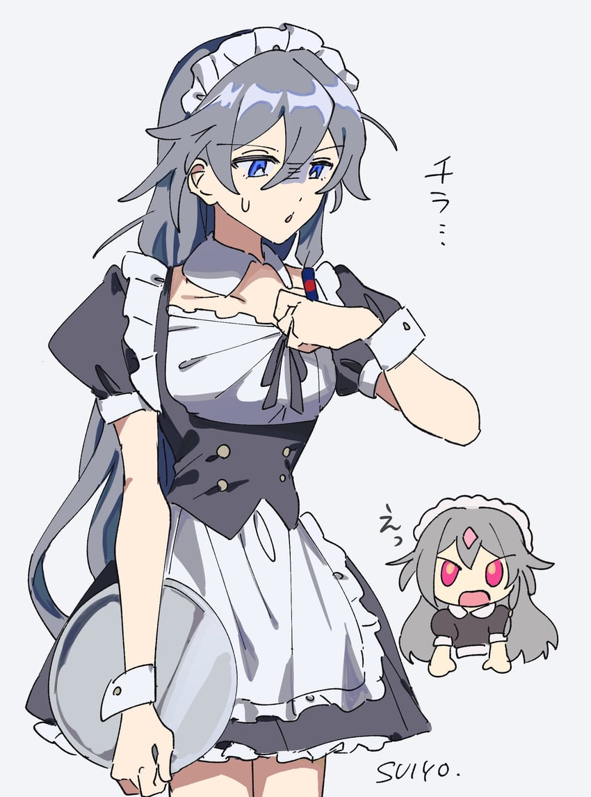 fu hua and herrscher of sentience (honkai and 1 more) drawn by uehara_suiyo