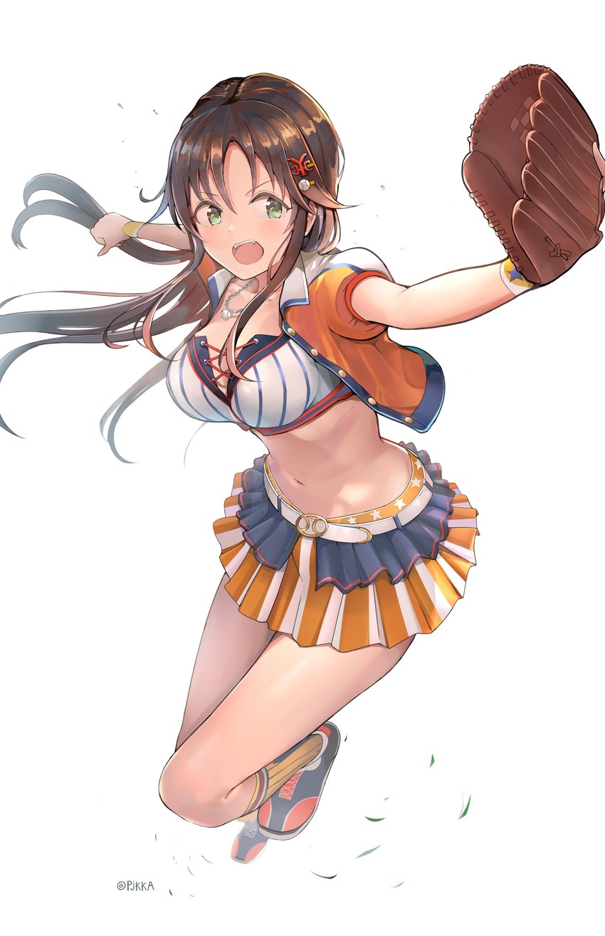 himekawa yuki (idolmaster and 2 more) drawn by pjkka