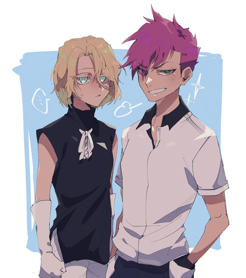 jugram haschwalth and bazz-b (bleach and 1 more) drawn by ovasayuri
