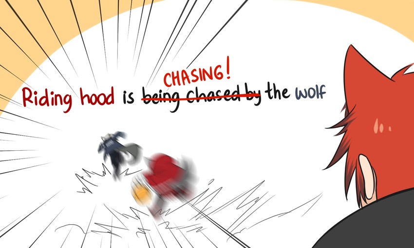 little red riding hood, projekt red, big bad wolf, and chiave (arknights and 1 more) drawn by archimbek