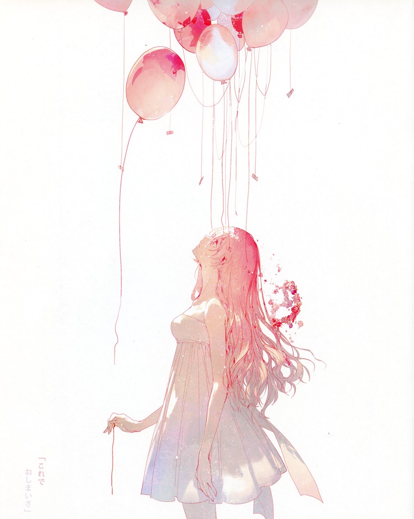 megurine luka (vocaloid and 1 more) drawn by rella