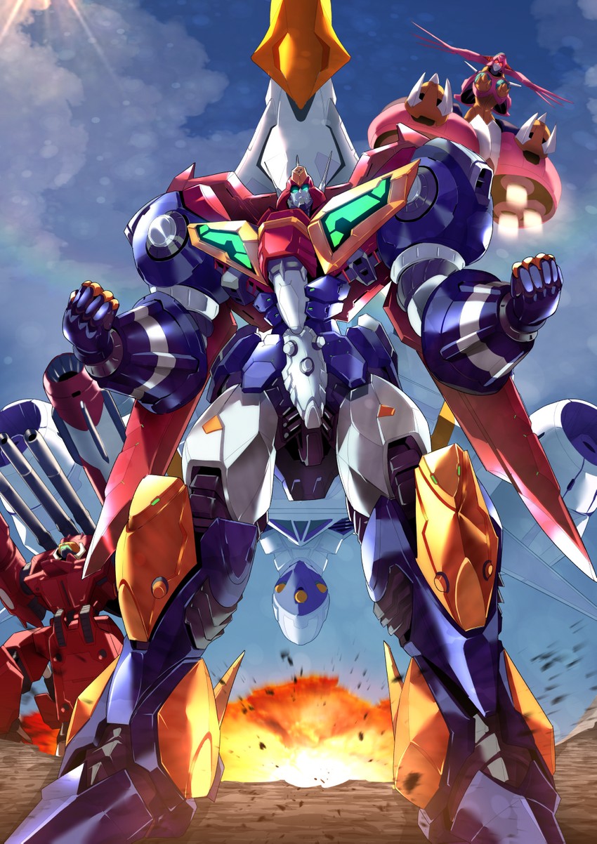 tri-zenon and armazenon (muteki ou tri-zenon) drawn by sakusakusakurai