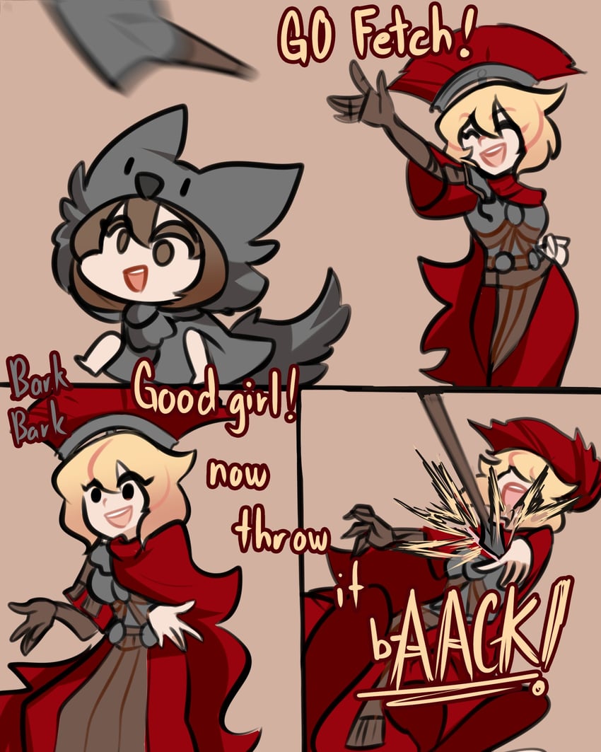 centurii-chan and velites (original) drawn by centurii-chan