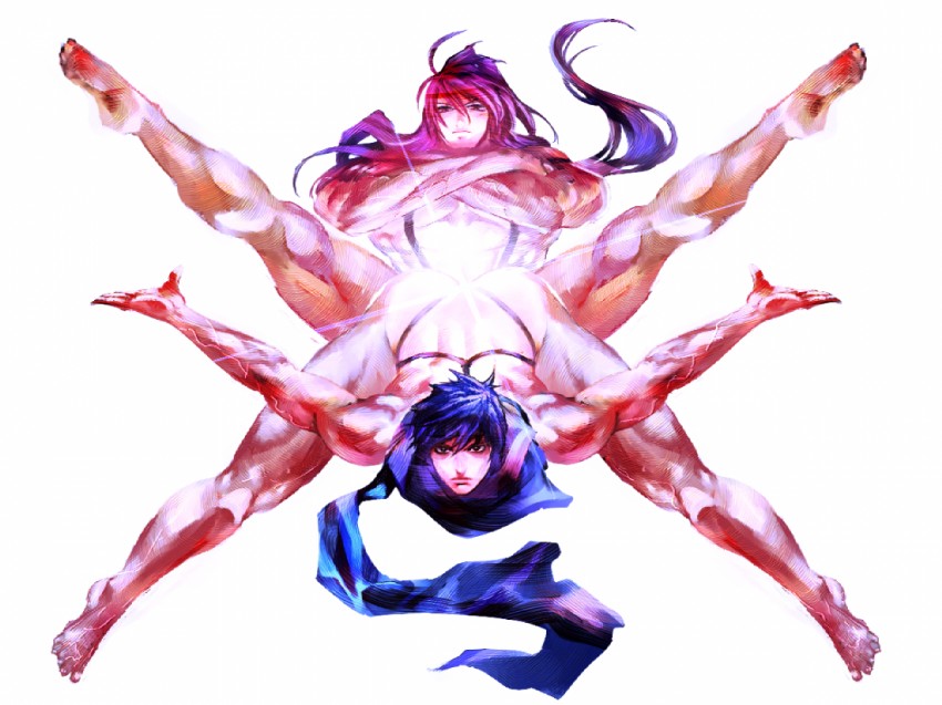 kaito and kamui gakupo (vocaloid and 1 more) drawn by homex