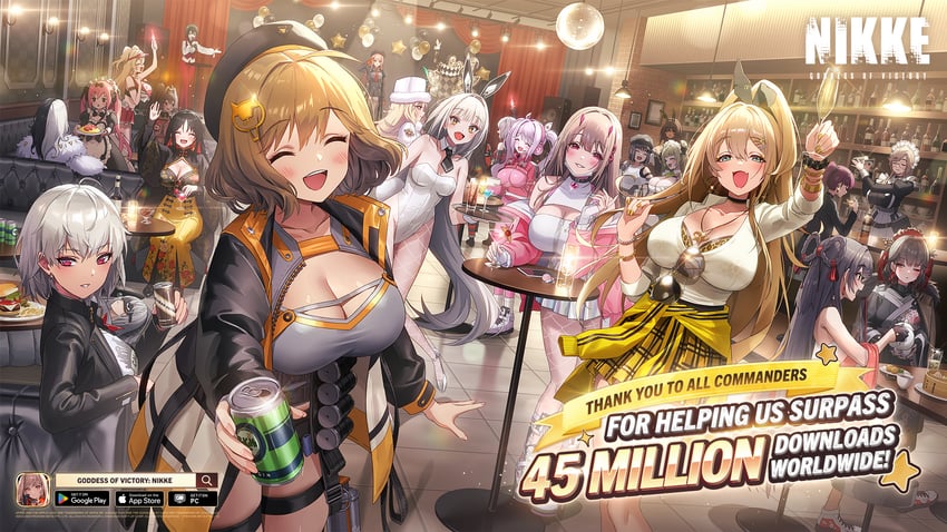 anis, rapi, alice, viper, noir, and 20 more (goddess of victory: nikke) drawn by sonsoso