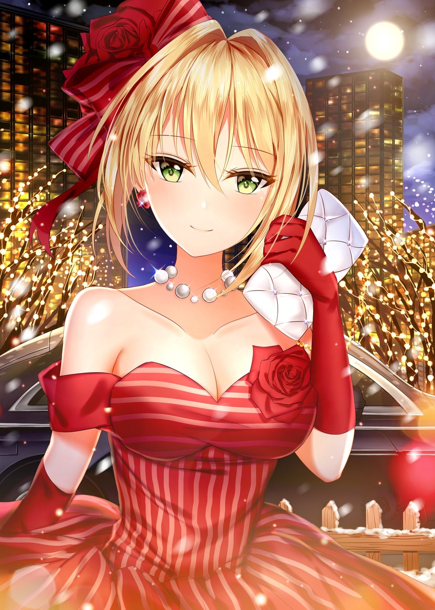 nero claudius (fate and 1 more) drawn by junpaku_karen