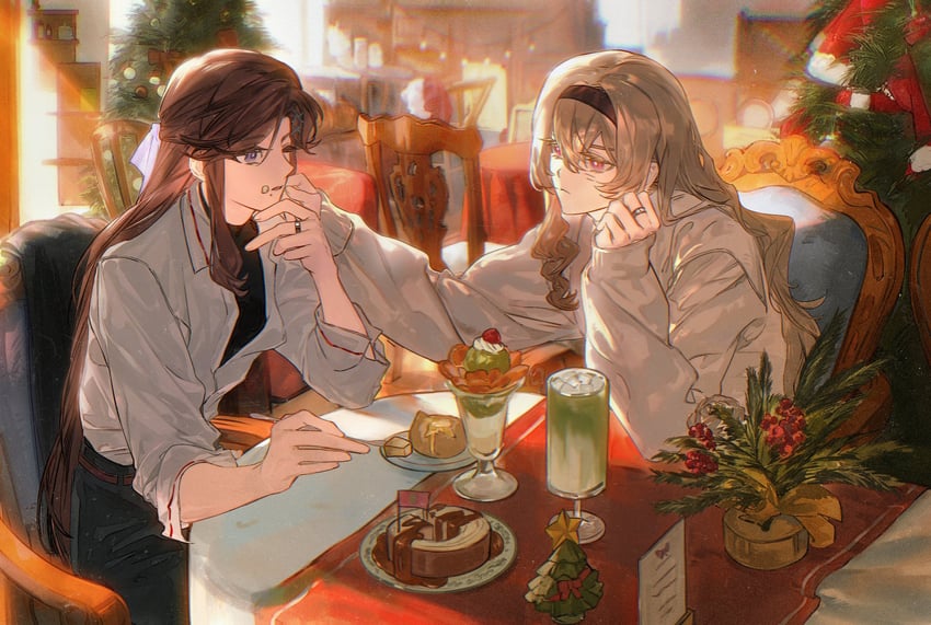 saijou claudine and tendou maya (shoujo kageki revue starlight) drawn by 5mdy2