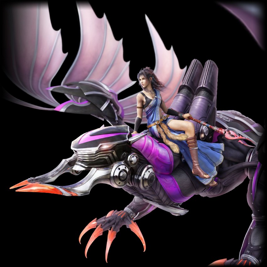 oerba yun fang and bahamut (final fantasy and 1 more)