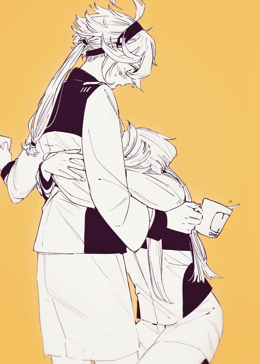 suletta mercury and miorine rembran (gundam and 1 more) drawn by oosawa_yayoi
