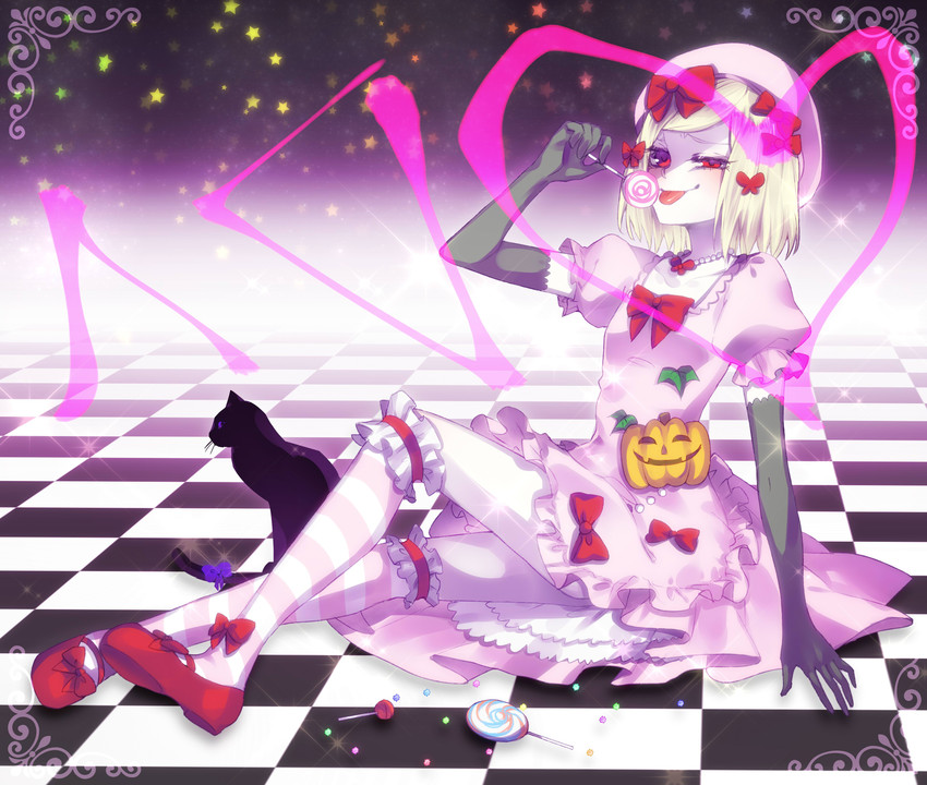 frederica bernkastel and lambdadelta (umineko no naku koro ni) drawn by ohagi_(ymnky)