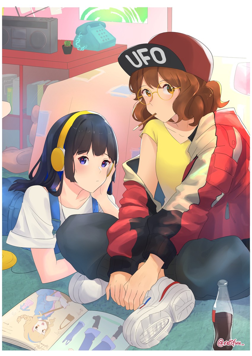 oumae kumiko and kousaka reina (hibike! euphonium) drawn by ratifuu